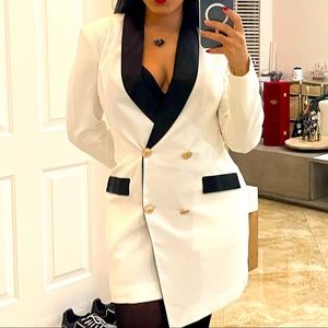 Blazer dress worn once for Christmas dinner